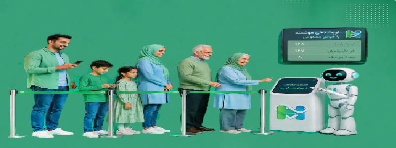 نوبت دهی هوش مصنوعی — شهرک سلامت اصفهان